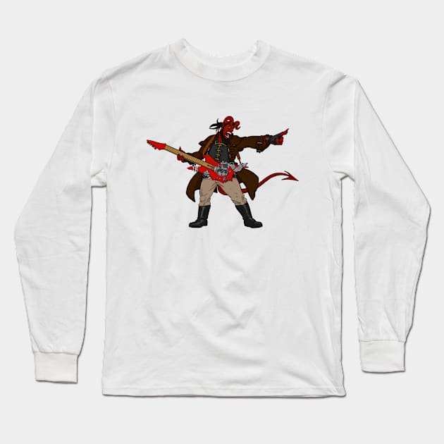 One-shot Onslaught - Ted Long Sleeve T-Shirt by oneshotonslaught